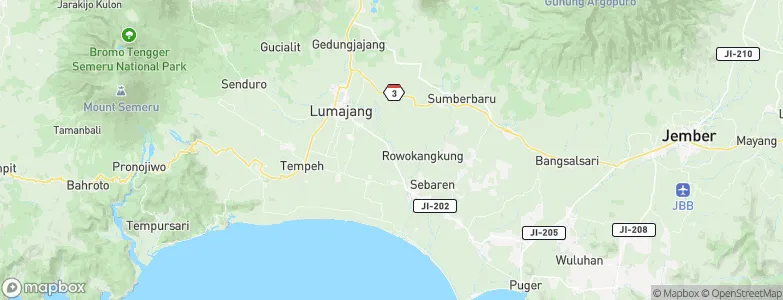Nogosari, Indonesia Map