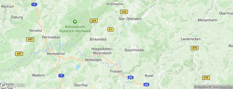Nohen, Germany Map