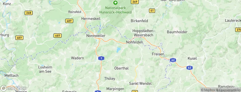 Nohfelden, Germany Map