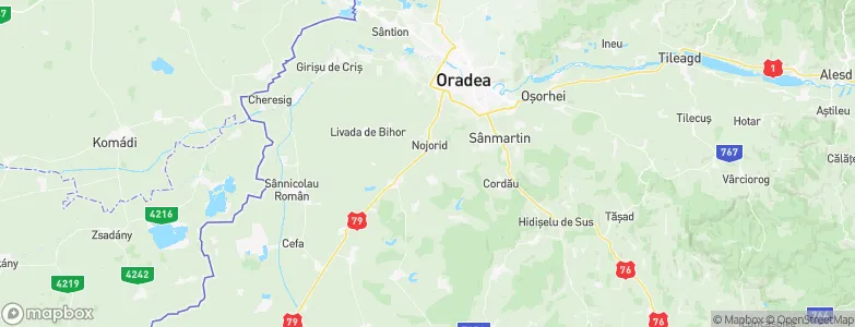 Nojorid, Romania Map
