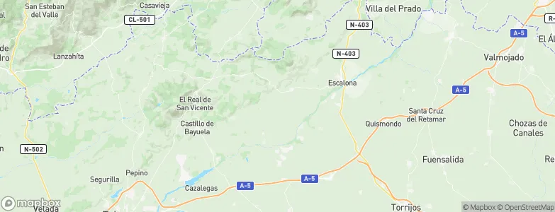 Nombela, Spain Map