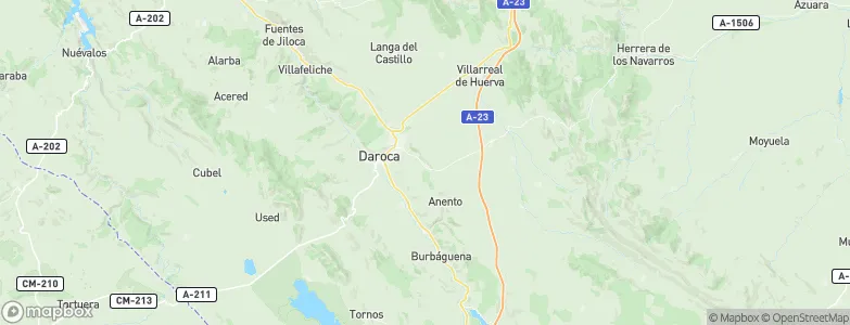 Nombrevilla, Spain Map