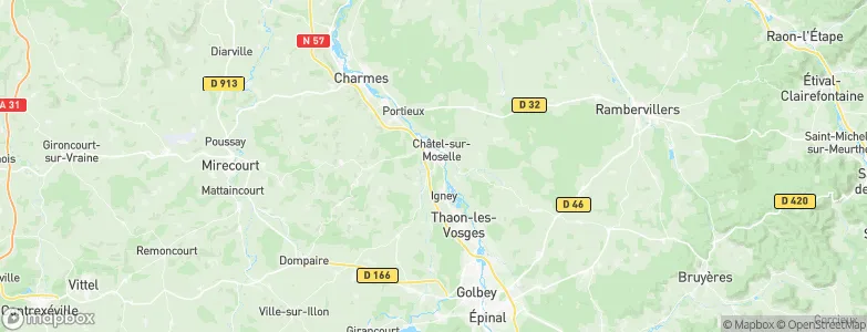 Nomexy, France Map