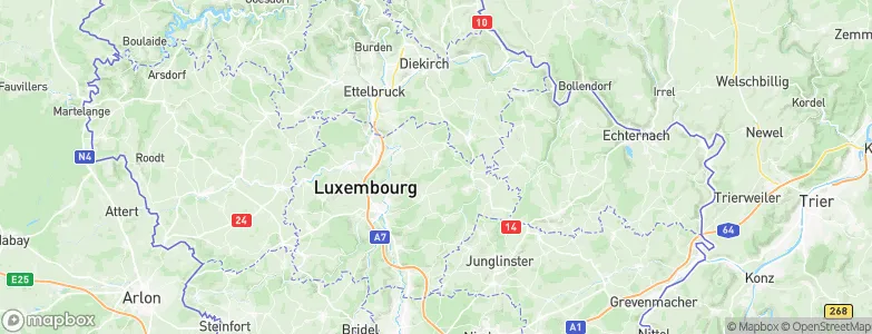 Nommern, Luxembourg Map