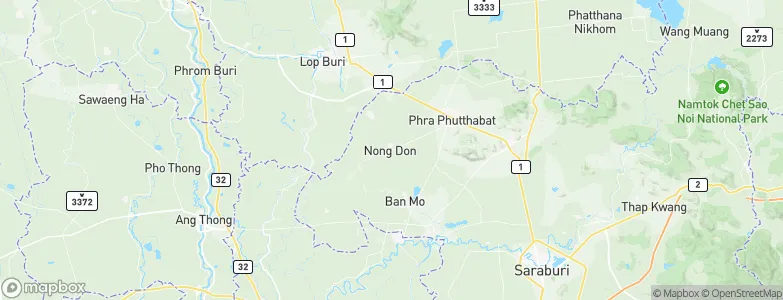 Nong Don, Thailand Map