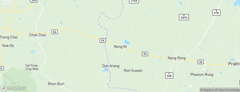 Nong Ki, Thailand Map