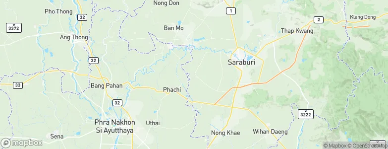 Nong Saeng, Thailand Map