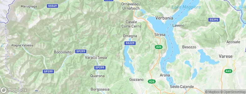 Nonio, Italy Map