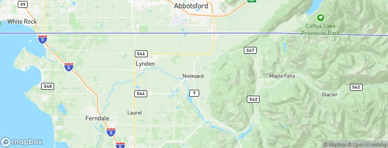 Nooksack, United States Map