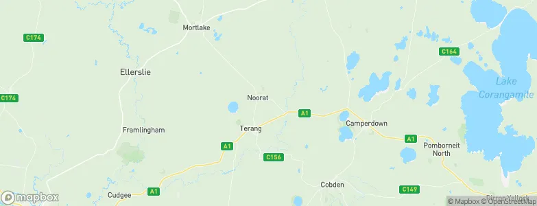 Noorat, Australia Map
