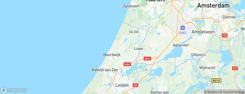 Noordwijkerhout, Netherlands Map