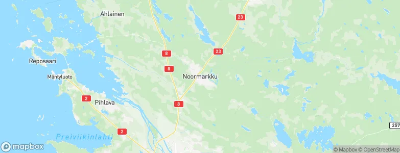 Noormarkku, Finland Map