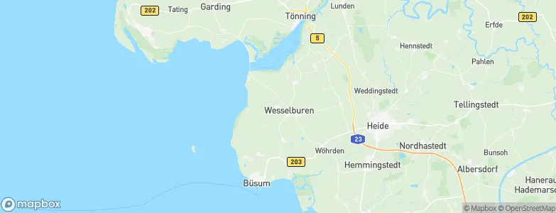 Norddeich, Germany Map