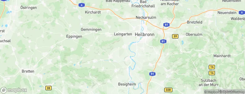 Nordheim, Germany Map