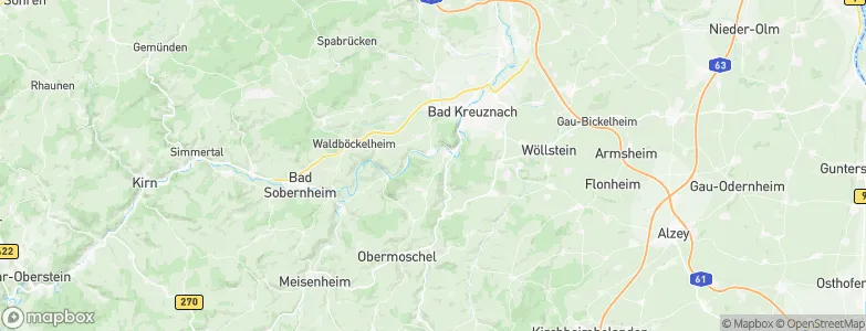 Norheim, Germany Map