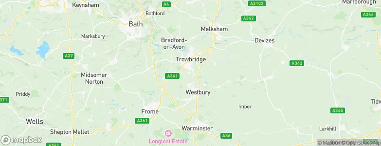 North Bradley, United Kingdom Map