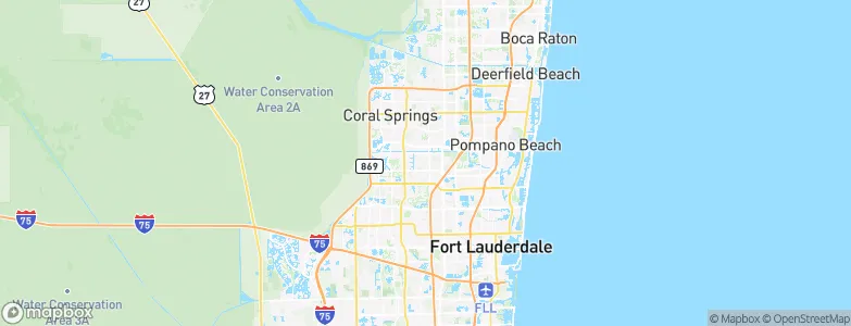 North Lauderdale, United States Map