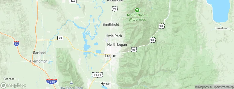 North Logan, United States Map