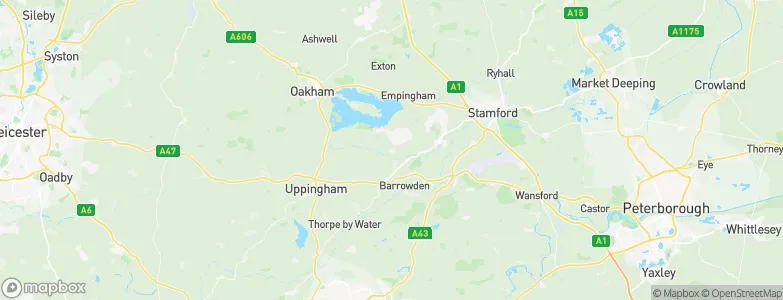 North Luffenham, United Kingdom Map
