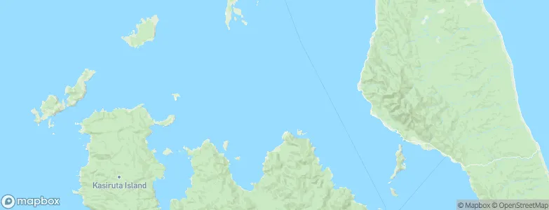 North Maluku, Indonesia Map