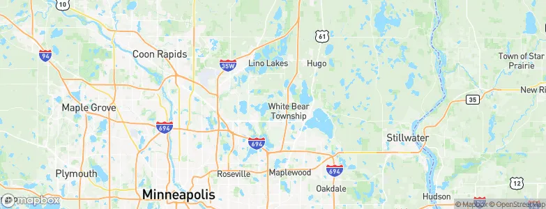North Oaks, United States Map