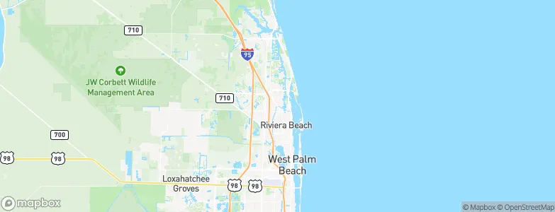 North Palm Beach, United States Map