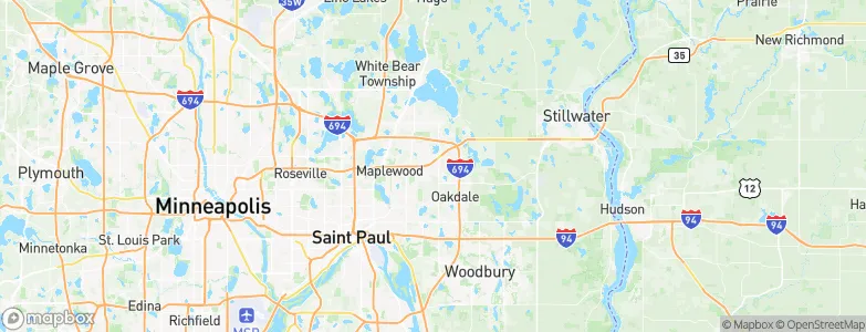 North Saint Paul, United States Map