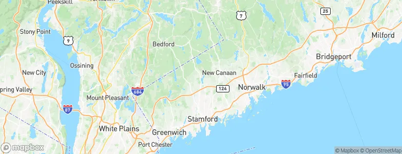 North Stamford, United States Map