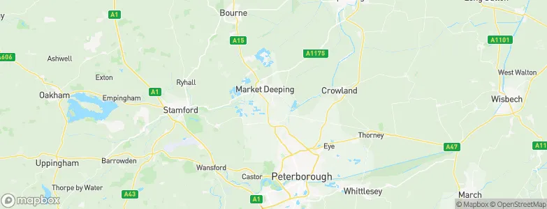 Northborough, United Kingdom Map