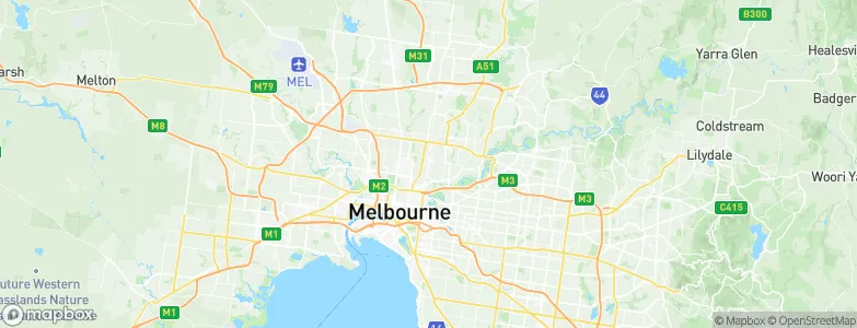 Northcote, Australia Map