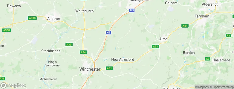 Northington, United Kingdom Map