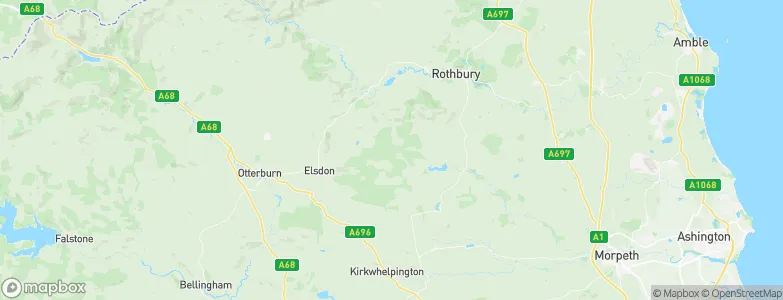 Northumberland, United Kingdom Map