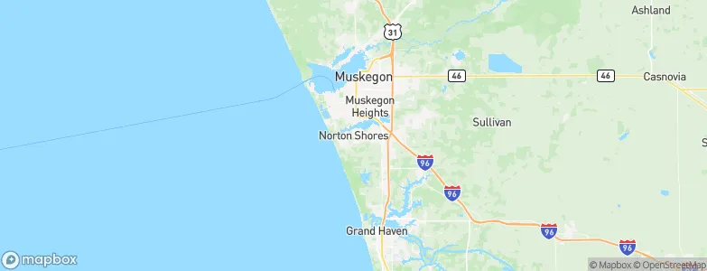 Norton Shores, United States Map