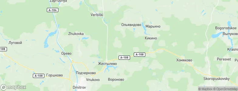 Noskovo, Russia Map