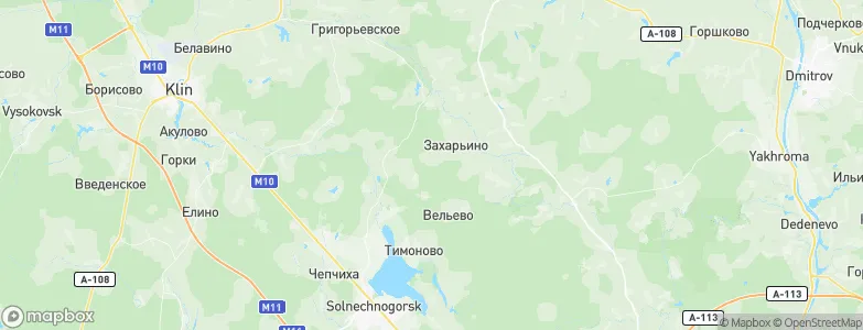 Nosovo, Russia Map