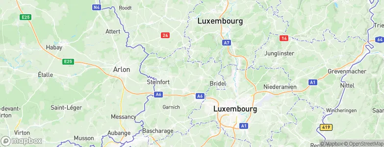 Nospelt, Luxembourg Map