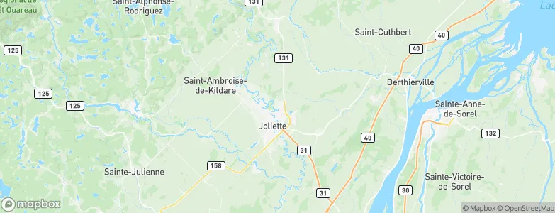 Notre-Dame-des-Prairies, Canada Map