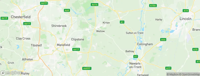 Nottinghamshire, United Kingdom Map