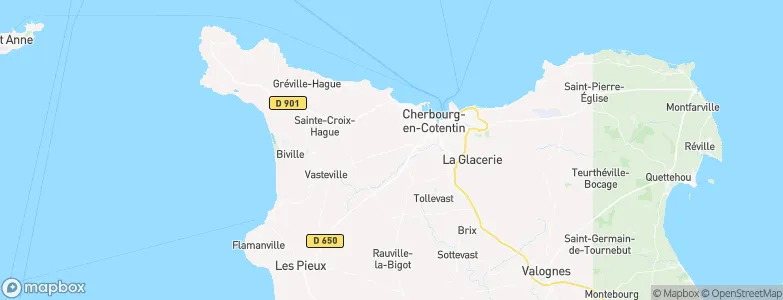 Nouainville, France Map