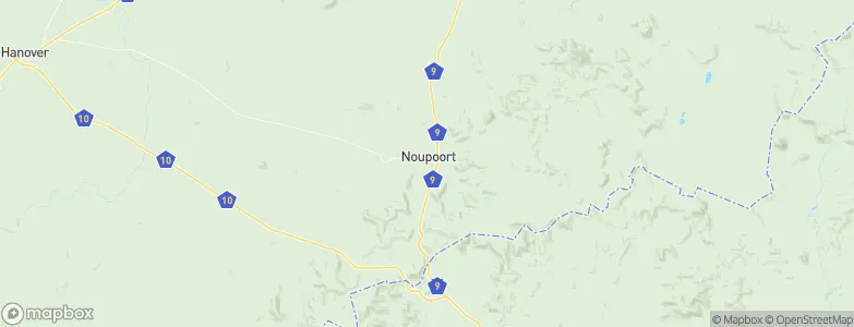 Noupoort, South Africa Map