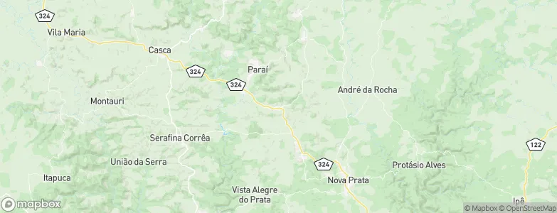 Nova Araçá, Brazil Map