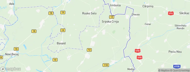 Nova Crnja, Serbia Map