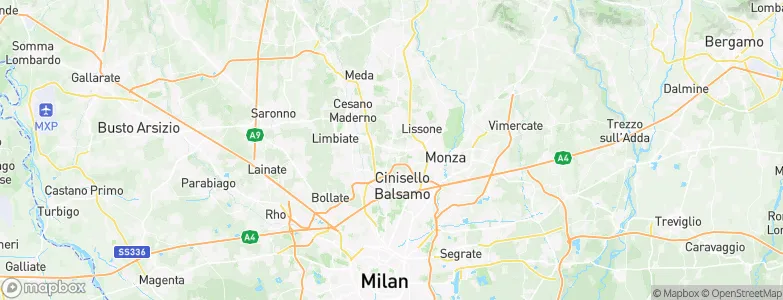 Nova Milanese, Italy Map