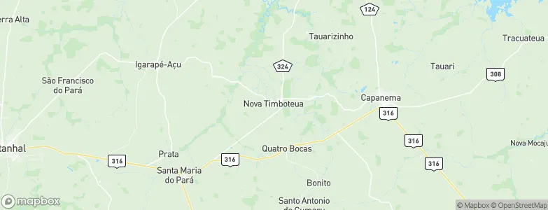 Nova Timboteua, Brazil Map