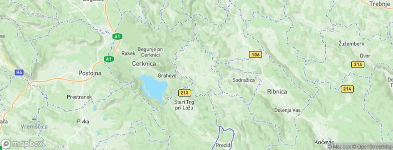 Nova Vas, Slovenia Map
