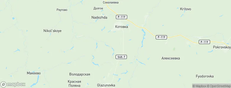 Novaya Derevnya, Russia Map