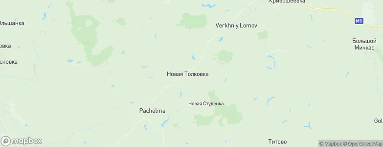 Novaya Tolkovka, Russia Map