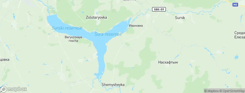 Novaya Yaksarka, Russia Map
