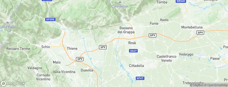 Nove, Italy Map