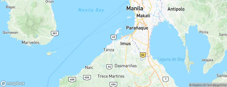 Noveleta, Philippines Map